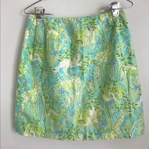 Lilly Pulitzer Skirt in Safari Pattern